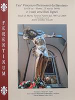Fra' Vincenzo Pietrosanti da Bassiano (1624 ca. - Roma, 25 marzo 1694) e i suoi crocifissi lignei