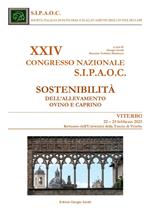 XXIV Congresso nazionale S.I.P.A.O.C. Sostenibilità dell'allevamento ovino e caprino