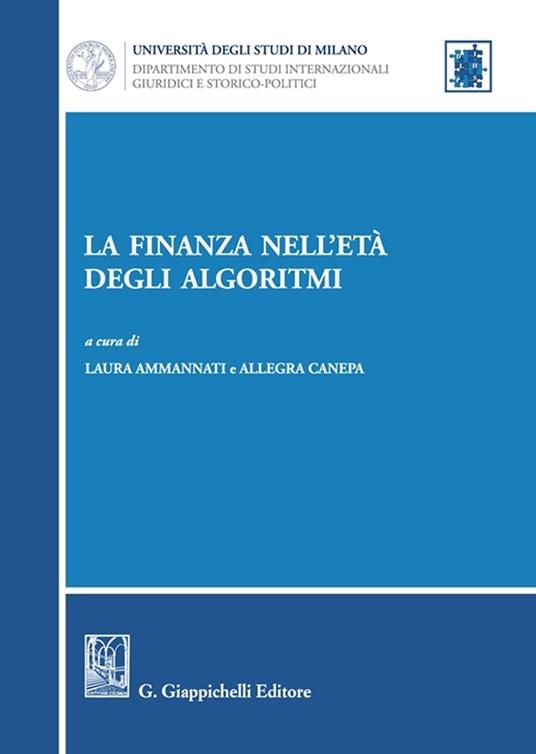 La finanza nell'età degli algoritmi - copertina