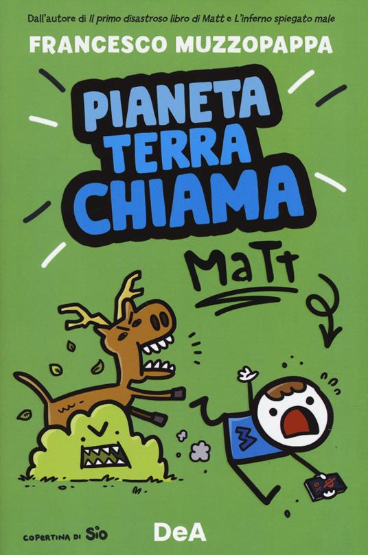 Pianeta Terra chiama Matt - Francesco Muzzopappa - copertina