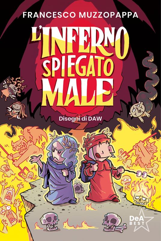 L'inferno spiegato male - Francesco Muzzopappa - copertina