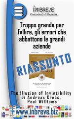 Troppo grande per fallire, gli errori che abbattono le grandi aziende - The Illusion of Invincibility di Andreas Krebs, Paul Williams