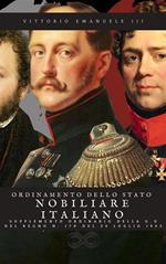 Ordinamento dello Stato Nobiliare Italiano - Supplemento Ordinario della G.U del Regno n. 170 del 24 luglio 1943