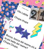 Chupa chupa. Bocca, bocca del reame, chi è la più bella del reame? Chupa Chupa