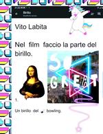 Nel film faccio la parte del birillo. Un birillo del bowling