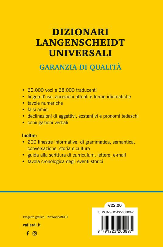 Dizionario tedesco Langenscheidt universale. Ediz. bilingue - 4