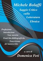 Michele Bolaffi. Saggio critico sulla letteratura ebraica