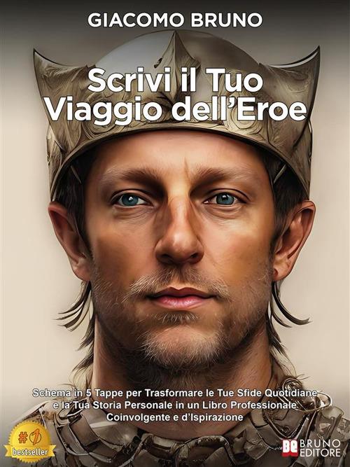 Scrivi il tuo viaggio dell'eroe. Schema in 5 tappe per trasformare le tue sfide quotidiane e la tua storia personale in un libro professionale coinvolgente e d'ispirazione - Giacomo Bruno - ebook