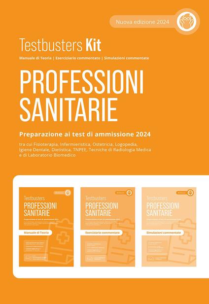 Professioni sanitarie. Kit. Preparazione ai test di ammissione 2024. Con espansione online - copertina