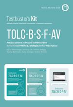 Testbusters TOLC B-S-F-AV. Preparazione ai test di ammissione dell'area scientifica, biologica e farmaceutica. Kit. Nuova ediz. Con software di simulazione