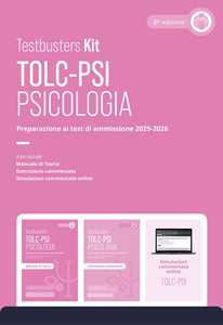 Libro Testbusters. TOLC-PSI. Kit 2025. Con simulazioni commentate online 