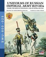 Uniforms of Russian Imperial army 1839-1834