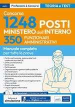 Concorso RIPAM: 350 Funzionari amministrativi Ministero dell'interno