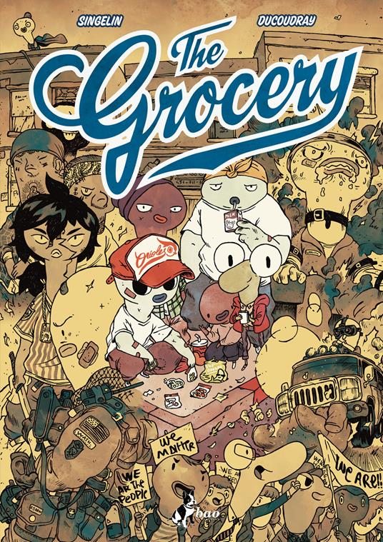 The Grocery - Aurélien Ducoudray,Guillaume Singelin - copertina