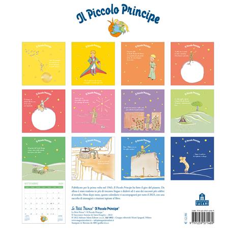 Il Piccolo Principe Calendario Perpetuo da Muro