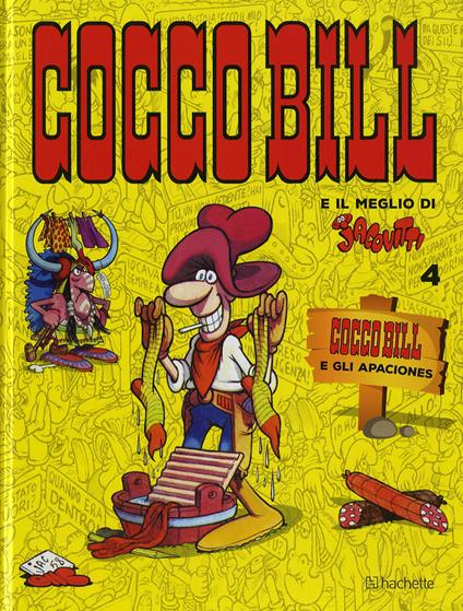 Cocco Bill e gli Apaciones - Benito Jacovitti - copertina