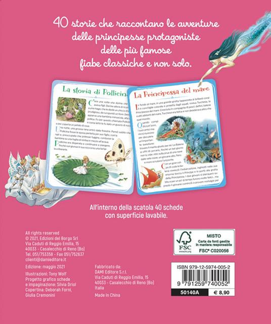 Storie di principesse. 40 racconti da portare con te. Ediz. illustrata - Anna Casalis - 2