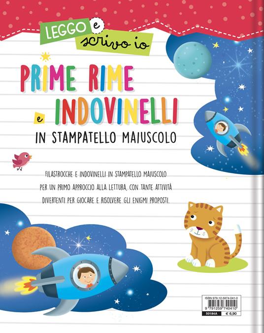 1 indovinello al giorno: 366 indovinelli in rima da leggere in famiglia   Libro in stampatello maiuscolo per bambini a partire dai 6 anni - Books,  Bubbles: 9781915270580 - AbeBooks