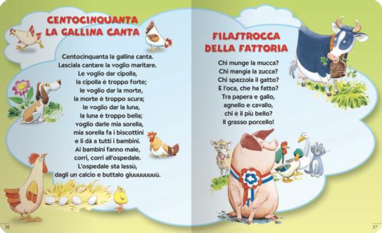 Le più belle filastrocche. Ediz. a colori - Clementina Coppini - Libro -  Dami Editore - Cartonati cicciotti