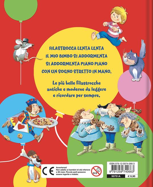 Le più belle filastrocche. Ediz. a colori - Clementina Coppini - Libro -  Dami Editore - Cartonati cicciotti