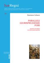 Paralleli, giurisprudenze, fori. Scritti storici di Giovanni Manna