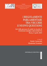 I regolamenti parlamentari tra vecchie e nuove questioni. Atti della giornata di studio in ricordo di Stefano Maria Cicconetti