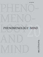 Phenomenology and mind (2021). Vol. 20: Digital Identities, Digital Ways of Living: Philosophical Analyses