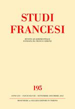 Studi francesi. Ediz. italiana e francese. Vol. 195: Christine de Pizan en 2021: traditions, filiations, genèse et diffusion des textes.
