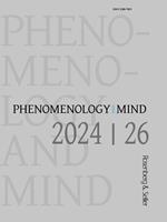 Phenomenology and mind. Ediz. inglese e tedesca (2024). Vol. 26