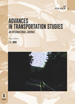 Advances in transportation studies. An international journal (2022). Vol. 2: Special issue.