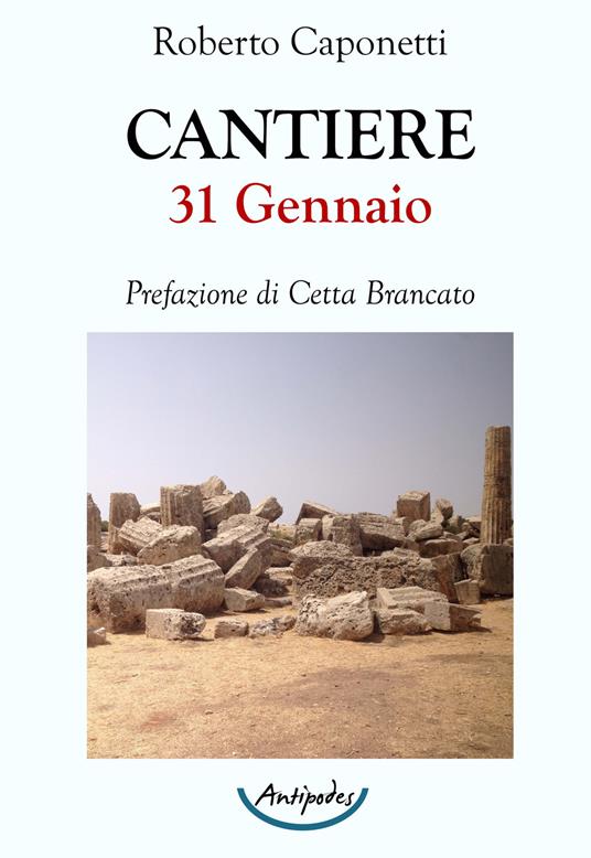 Cantiere 31 Gennaio - Roberto Caponetti - copertina