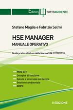 HSE manager. Manuale operativo