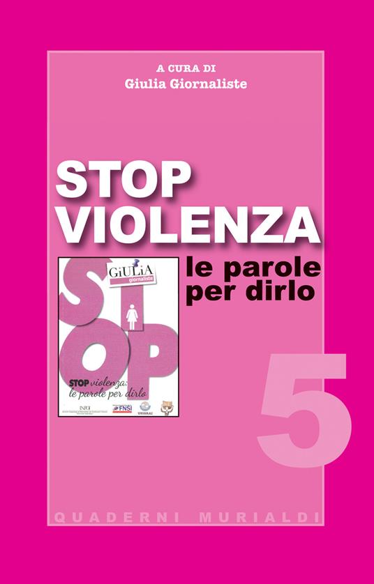 Stop violenza. Le parole per dirlo - copertina