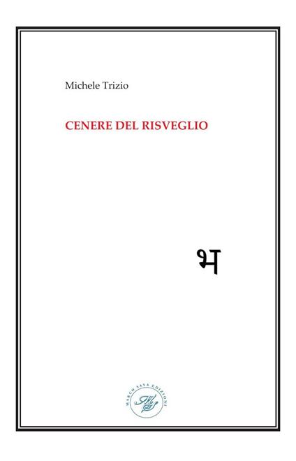 Cenere del risveglio - Michele Trizio - copertina