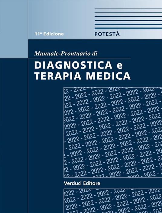 Manuale-prontuario di diagnostica e terapia medica - Pasquale Potestà - copertina