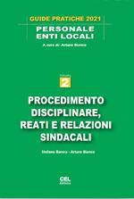  Procedimento disciplinare, reati e relazioni sindacali