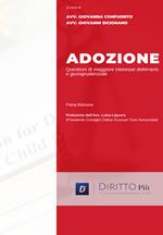 Adozione. Questioni di maggiore interesse dottrinario e giurisprudenziale