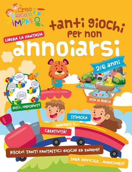 Tanti giochi per non annoiarsi - Libro - Giokar - Creo, gioco e imparo