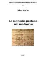 La monodia profana nel medioevo