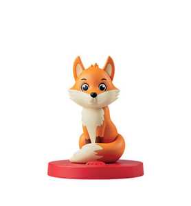 Giocattolo FABA personaggio sonoro - Codarossa Diventa Grande, Gioco Educativo Faba