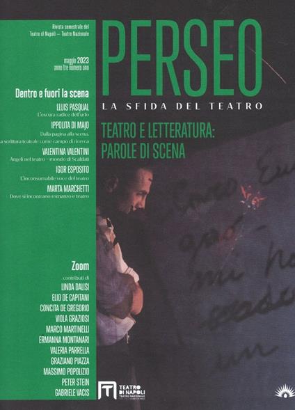 Perseo. La sfida del teatro (2022). Vol. 4 - copertina