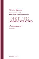 Diritto amministrativo. Cronopercorsi. Vol. 5