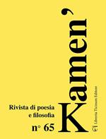 Kamen'. Rivista di poesia e filosofia. Vol. 65