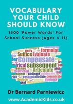 Vocabulary Your Child Should Know