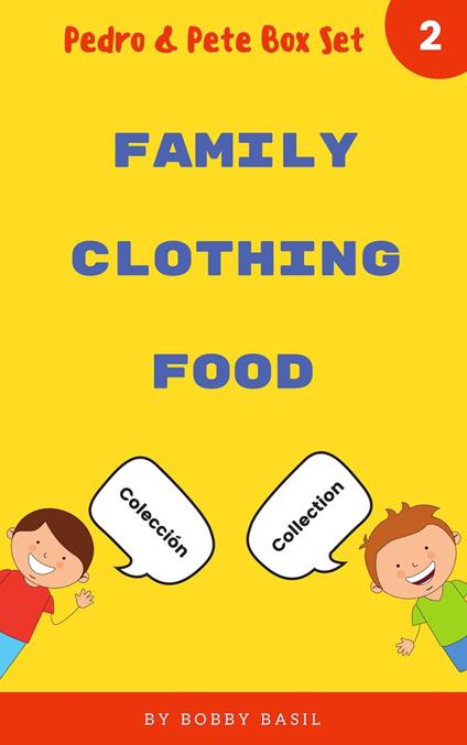 Learn Basic Spanish to English Words: Family • Clothing • Food