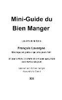 Mini-Guide du Bien Manger: XIII