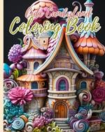Cute Candyland Coloring Book: Candyland - the Coloring Book with cute and sweets, In the Land of Candy Book
