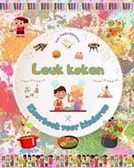 Leuk koken - Kleurboek voor kinderen - Creatieve en vrolijke illustraties om de liefde voor koken aan te moedigen: Grappige verzameling schattige kook- en barbecuesc?nes voor kinderen