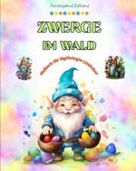 Zwerge im Wald Malbuch f?r Mythologie-Liebhaber Fantasieszenen f?r Jugendliche und Erwachsene: Eine Sammlung sch?ner Designs zur F?rderung von Kreativit?t und Entspannung