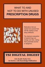 What To And What Not To Do With Unused Prescription Drugs